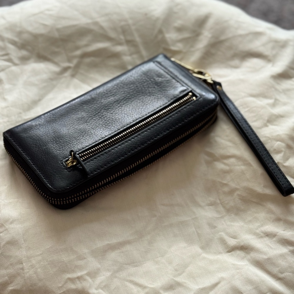 Fossil Black Leather Wallet